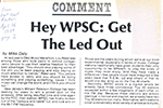 Hey WPSC: Get The Led Out