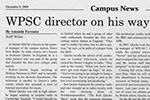 WPSC Director On His Way To Doctorate