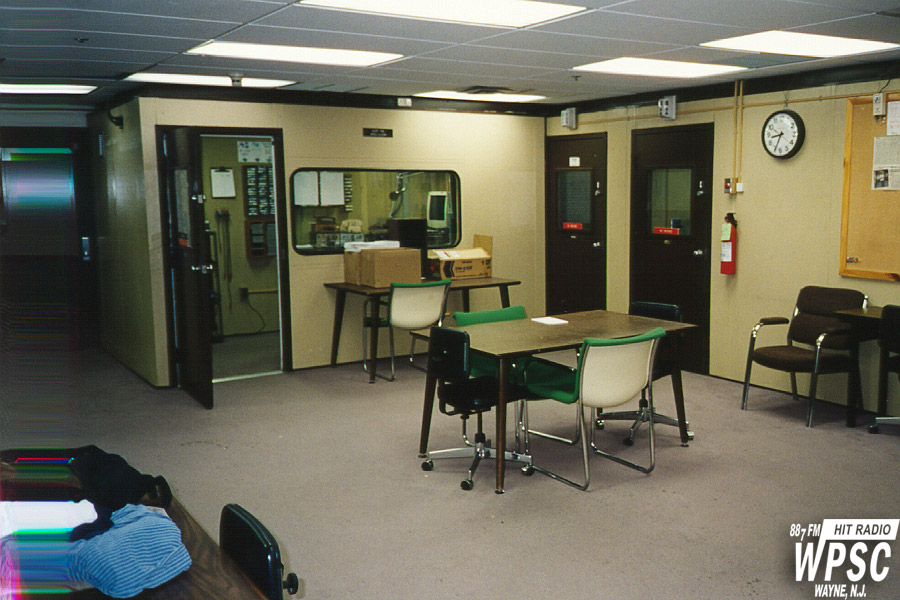 The WPSC-FM Lounge Area