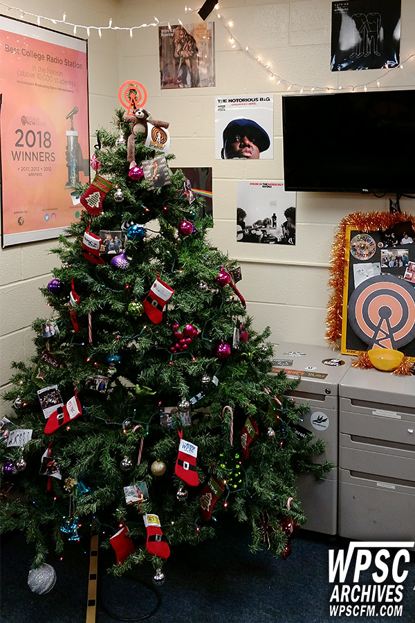 WPSC-FM Christmas Tree, 2018