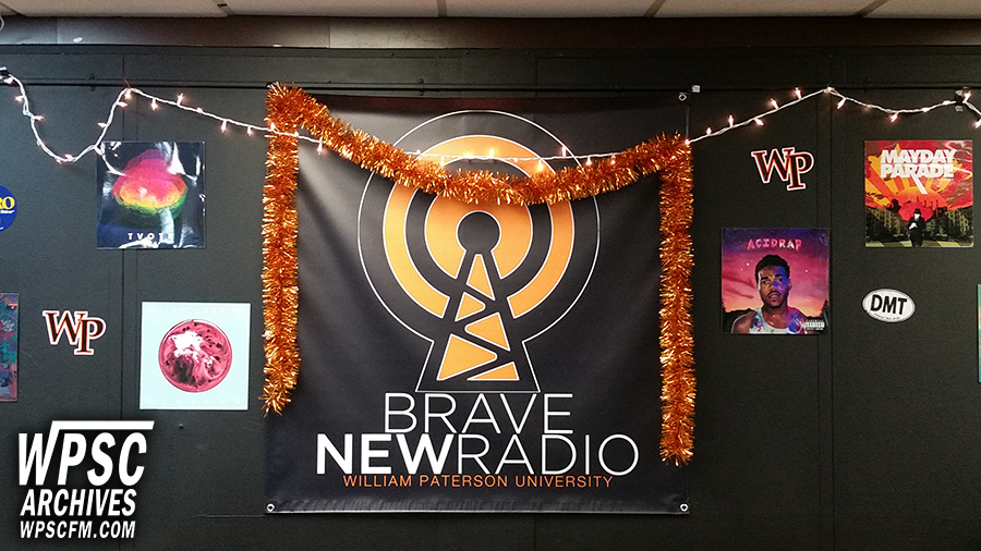 Brave New Radio Banner & Christmas Decorations