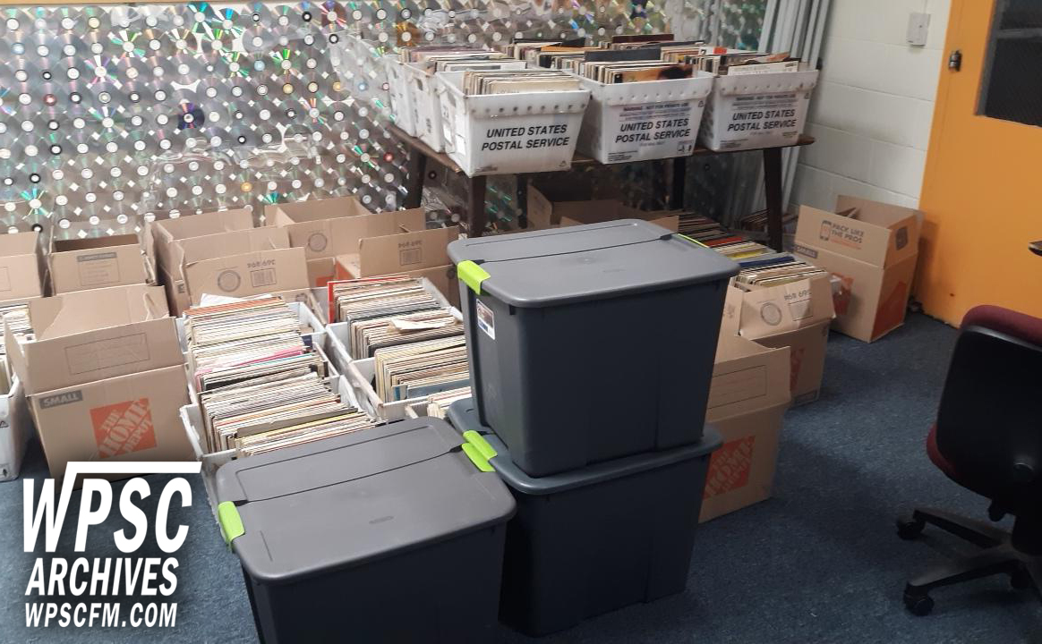 Record Collection At WPSC-FM
