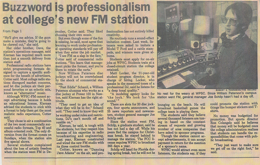 Clipping From The Record, December 1988 (2 of 2)