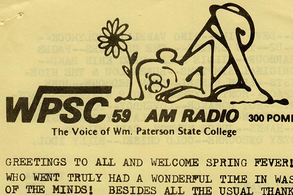 WPSC Playlist 4/8/1981