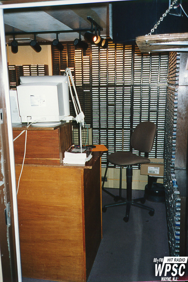 Entering the WPSC-FM Control Room