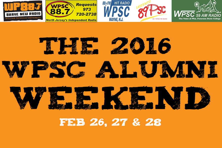 WPSC-FM 2016 Alumni Reunion Weekend Logo