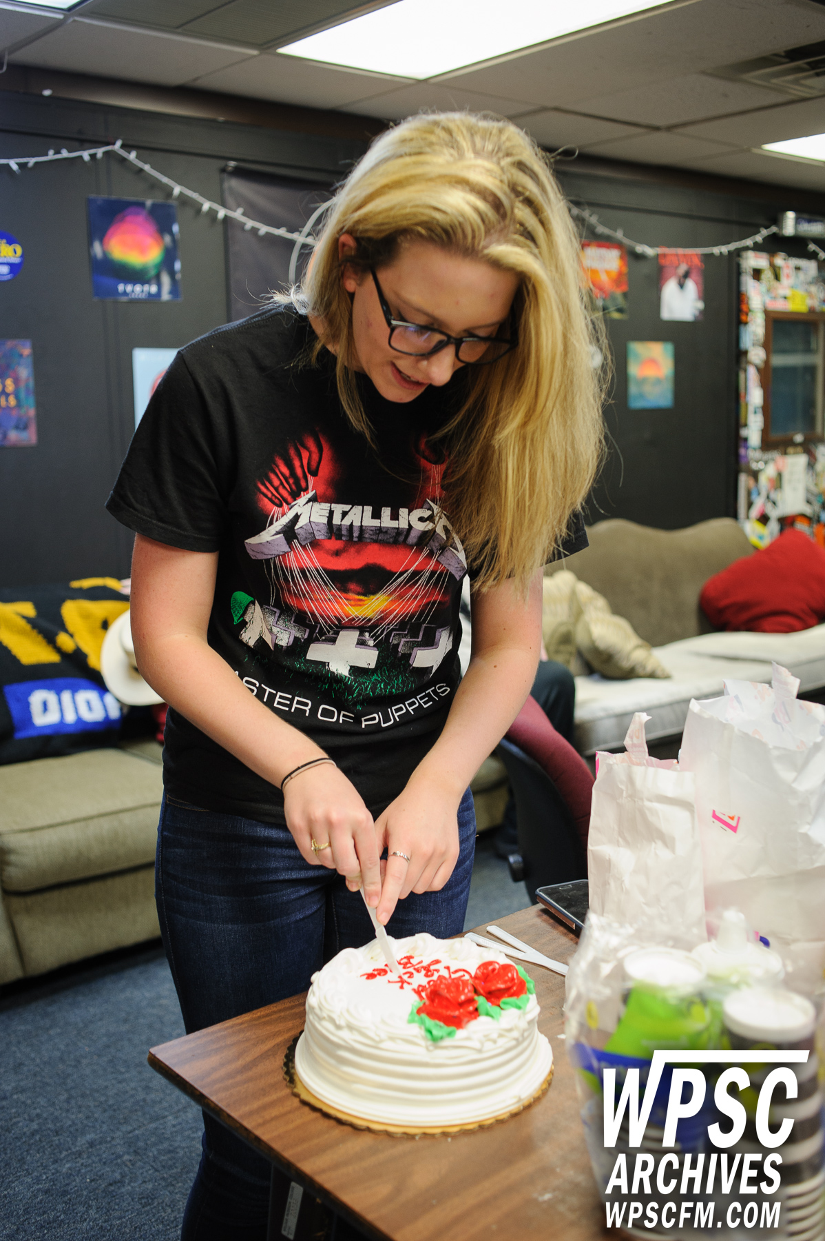 Brianna Cuts The Cake